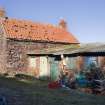 Working building and Fisherman's sheds to S of Old Harbour. View from S