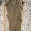 Inveravon no 4 Pictish symbol stone (with scale)