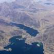 General oblique aerial view of Loch Coruisk and the Cuillin Hills, taken from the S.