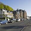 General view of 20, 21 and 22 Battery Place, Rothesay, Bute, from N