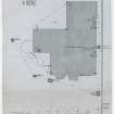 Plan showing drainage layout.
Titled: '4 Belford Park. Plan Showing Drains'.