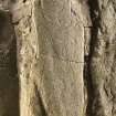 View of Knockando Pictish symbol stone no 2