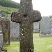 View of carved cross