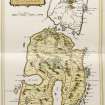Map of Islay drawn by Timothy Pont.
Title 'ILA INSVLA ex AEbudarum majoribus una. The Isle of Ila, being one of the biggest of Western Isles.'
