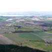 General oblique aerial view of Drumoig Golf Course, taken from the SE.