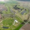 Oblique aerial view of Drumoig Golf Course, taken from the WNW.