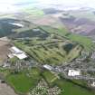 Oblique aerial view of Scotscraig Golf Course, taken from the NE.