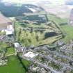 Oblique aerial view of Scotscraig Golf Course, taken from the N.