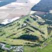 Oblique aerial view of Scotscraig Golf Course, taken from the WNW.