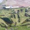 Oblique aerial view of Scotscraig Golf Course, taken from the W.