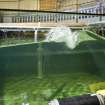 Interior. Curved wave tank building.Curved Wave Tank. Specimen 'bullseye' wave. Detail