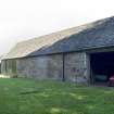 North range of courtyard from north west.