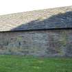 North range of courtyard, detail of site of horse engine.