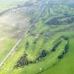 Oblique aerial view of Pitfirrane Golf Course, taken from the SE.
