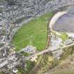 Oblique aerial view of Burntisland Links, site of former golf course, taken from the S.