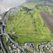 Oblique aerial view of Kinghorn Golf Course, taken from the E.