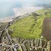 Oblique aerial view of Kinghorn Golf Course, taken from the ENE.