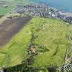 Oblique aerial view of Kinghorn Golf Course, taken from the WSW.