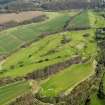 Oblique aerial view of Kirkcaldy Golf Course, taken from the S.