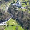Oblique aerial view of Balbirnie House, taken from the NW.