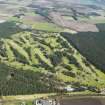 Oblique aerial view of Ladybank Golf Course, taken from the SW.