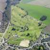 Oblique aerial view of Cupar Golf Course, taken from the WNW.