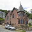 View of 26 Argyle Place, Rothesay, Bute, from SE