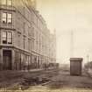 Victoria Road, looking  from foot of William Street, towards the Victoria Bridge, Dundee showing the Coffee Tavern
