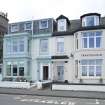 View of 3 and 4 Argyle Place, Rothesay, Bute, from ENE