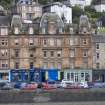 View from S (taken from ferry) showing Duncan's Halls, 19-25 East Princes Street, Rothesay, Bute