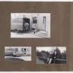 Three album photographs showing removal van at Addistoun House and three visitors.
Page titled: 'March 1939'.
PHOTOGRAPH ALBUM NO.145: ADDISTOUN