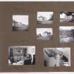 Seven album photographs showing Addistoun House and interior views of the sitting room and stair.
Page titled: 'April 1939. Photos by Olive Sampson'.
PHOTOGRAPH ALBUM NO.145: ADDISTOUN