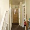 Interior. First floor. General view of librarian's flat showing stair and doors.