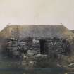 View of Obbe cottage, Harris

