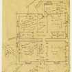 Hill Church of Rosehearty Manse.
Ground floor plan.