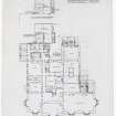 Sheet no. 1: Plan showing alterations on ground floor.