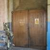 Interior. Main building, First Floor. Wing E. Lift shaft.