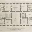 Plan of the State Floor, Yester House.
Title: The Plan of the State Floor of Yester House.
Taken from W Adam, Vitruvius Scoticus, 1812, Plate 27
