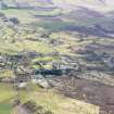 Oblique aerial view of Gleneagles Hotel and golf courses, taken from the NNW.