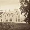 Blairgowrie, Woodside House.
View of exterior.
Titled: 'Woodside House 1881'.
