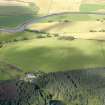 General oblique aerial view of grassmarks of the Craigie Burn settlement, taken from the E.