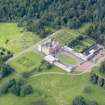 Oblique aerial view of Drumlanrig Castle and gardens, taken from the NE.