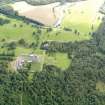 General oblique aerial view of Drumlanrig Estate and policies, taken from the WNW.