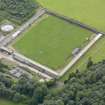 Oblique aerial view of Drumlanrig Estate walled garden, taken from the NW.