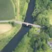 Oblique aerial view of Nith Bridge, taken from the S.