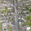 Oblique aerial view of Thornhill, centred on the market cross, taken from the SE.