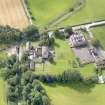 Oblique aerial view of Wallacehall Academy and Closeburn School, taken from the N.