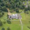 Oblique aerial view of Kilkerran House and policies, taken from the N.
