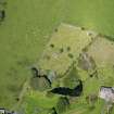 Oblique aerial view of Kelton Old Parish Church, taken from the SSW.