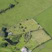 Oblique aerial view of Kelton Old Parish Church, taken from the SSE.